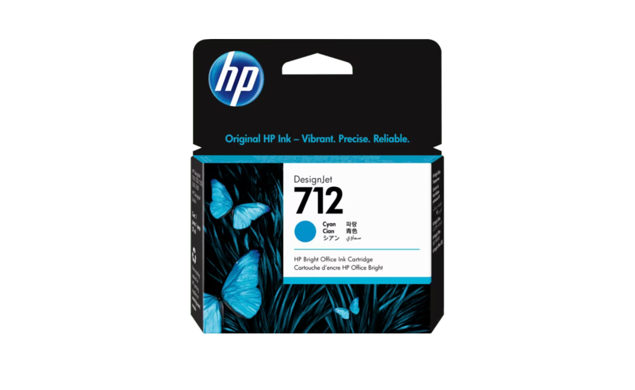 Cartucho de Tinta HP 712 Cian