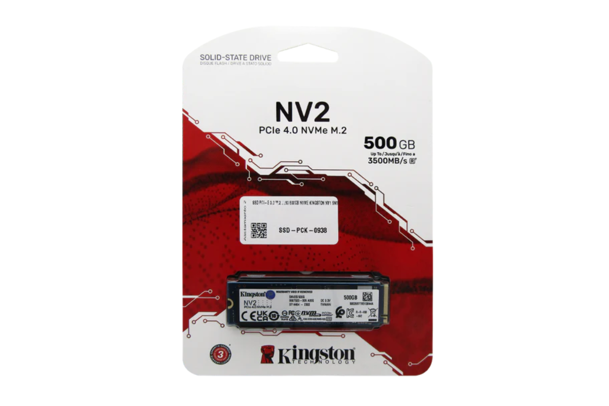 NV2 PCIe 4.0 NVMe SSD 500GB