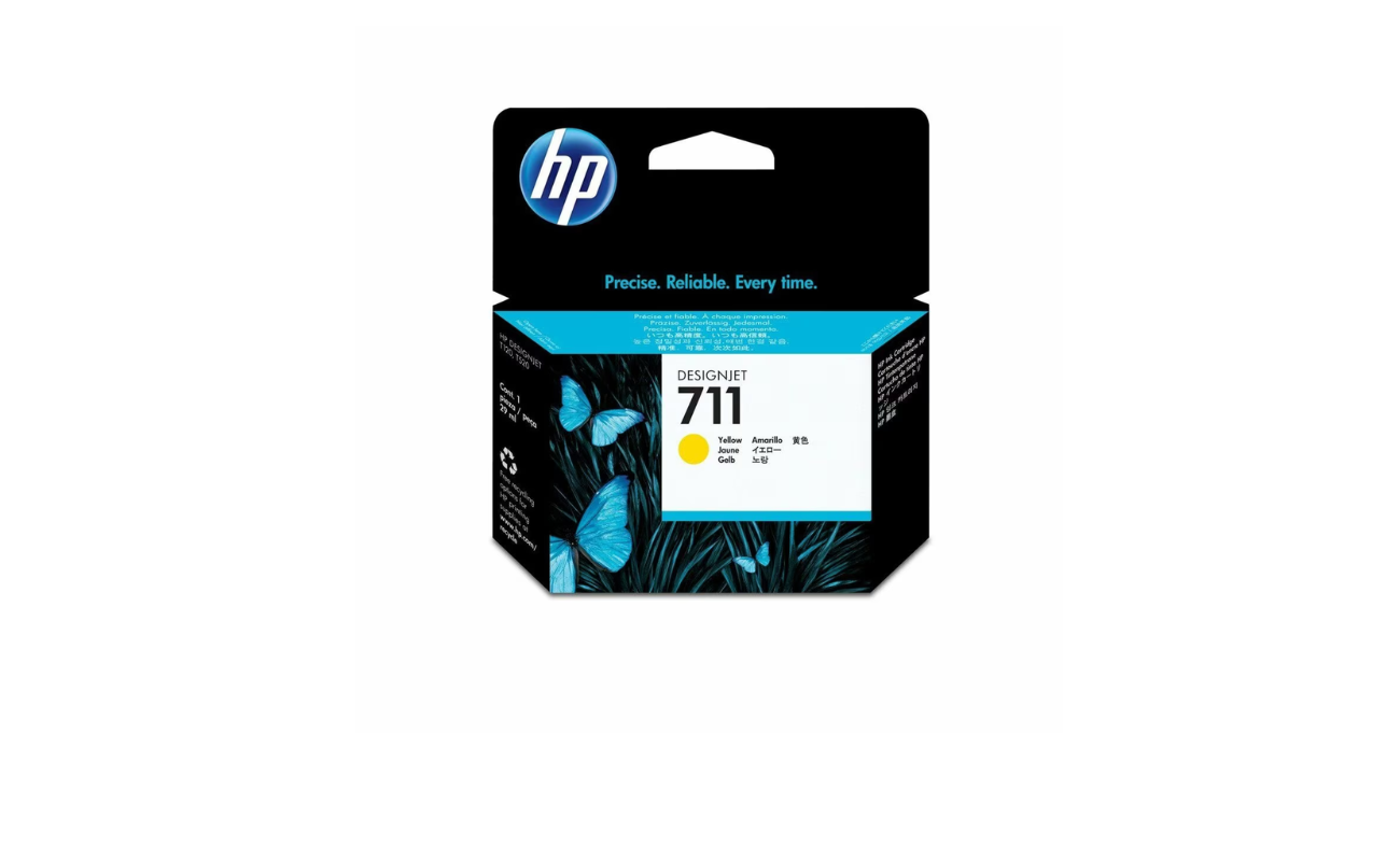 Cartucho de Tinta HP 711 Yellow